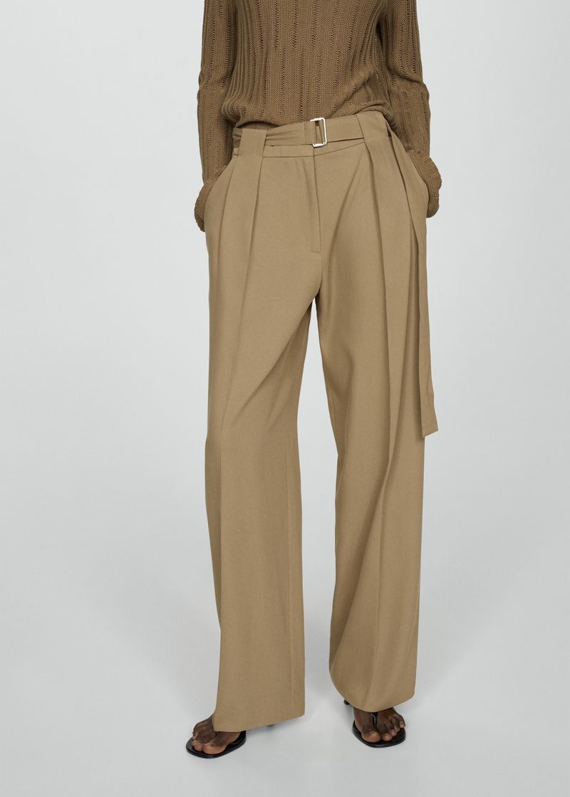 Belted Utility Pants