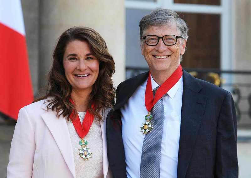 Bill Gates and Melinda French Gates