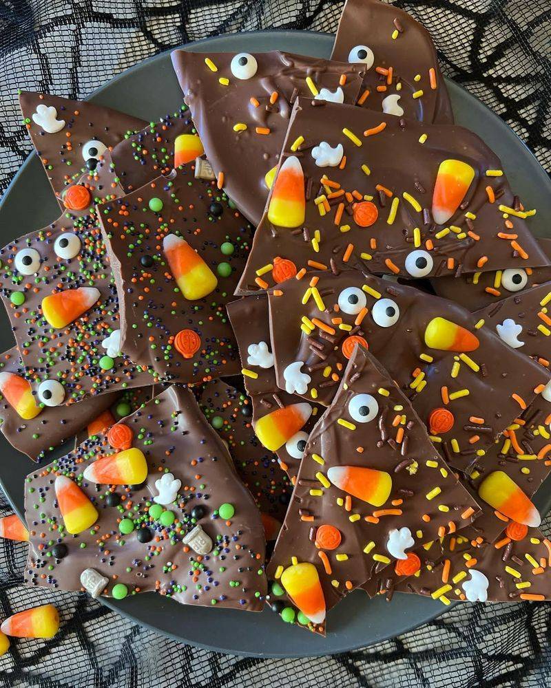 Candy Corn Bark