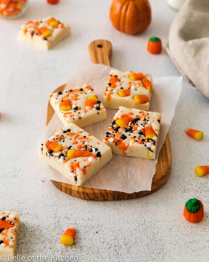 Candy Corn Fudge