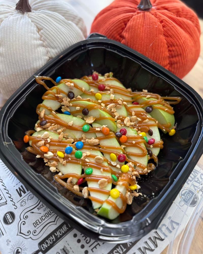 Caramel Apple Nachos