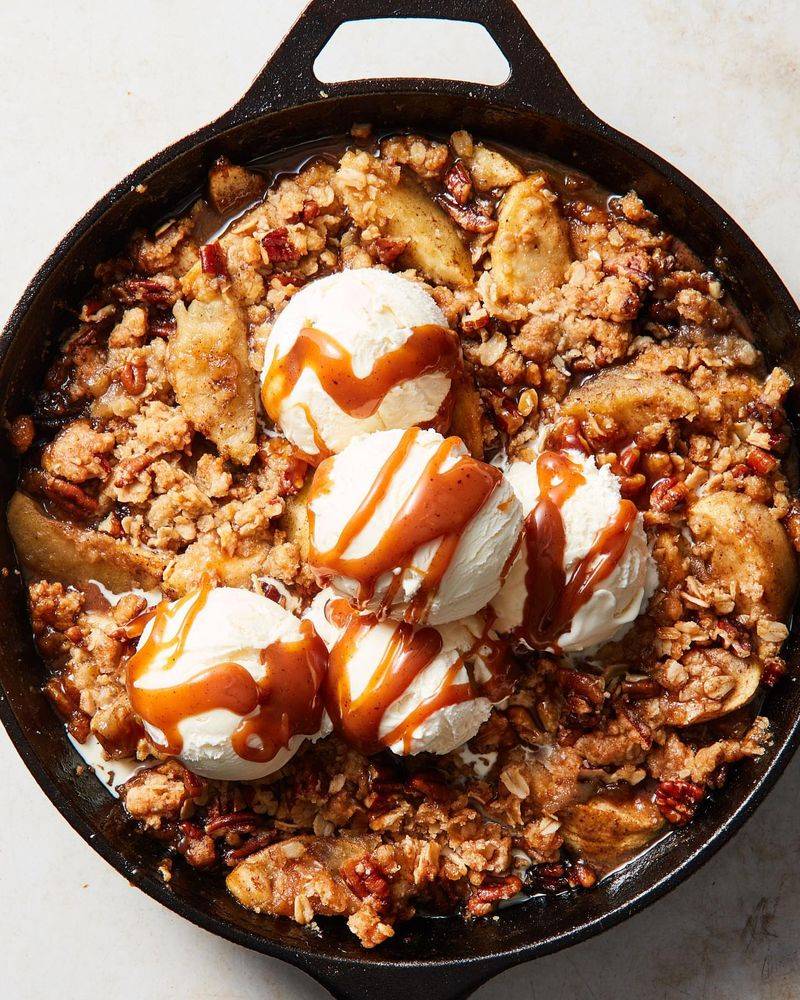 Caramel-Apple Skillet Buckle
