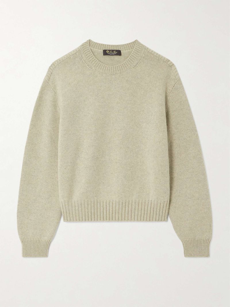 Cashmere Sweater in a Neutral Tone