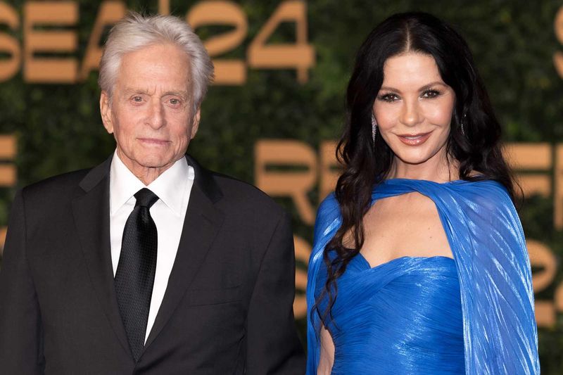 Catherine Zeta-Jones & Michael Douglas