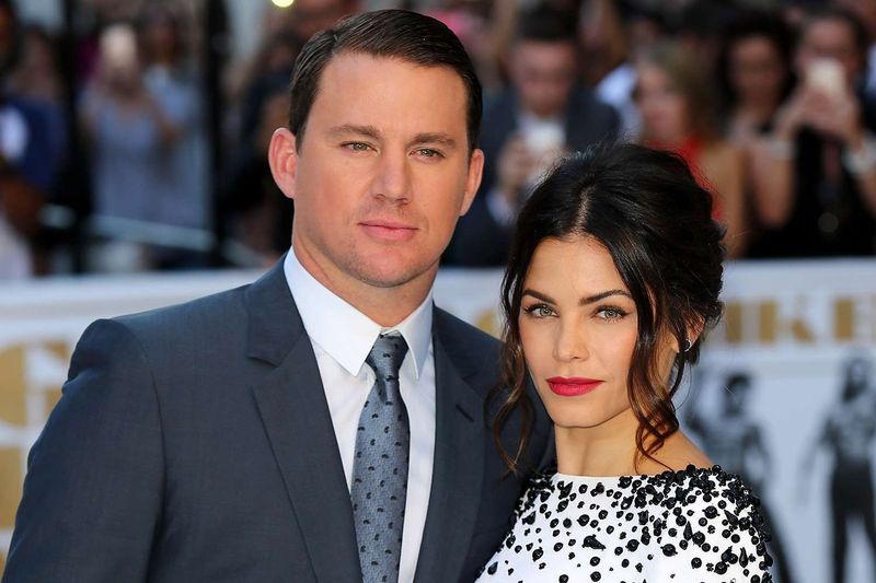 Channing Tatum and Jenna Dewan