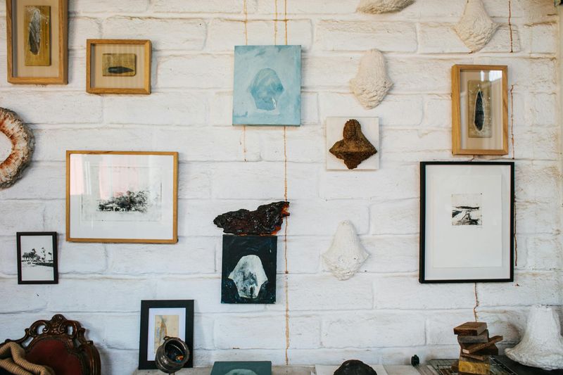 Covering Every Wall with Artwork