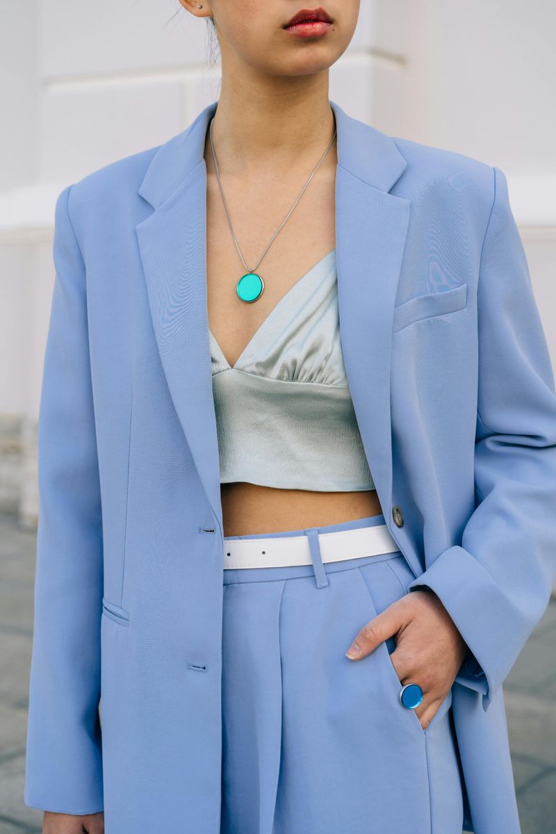 Crop Tops Under Blazers