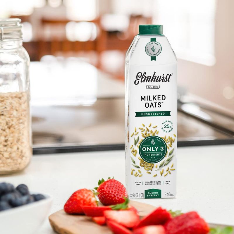 Elmhurst Unsweetened Oat Milk