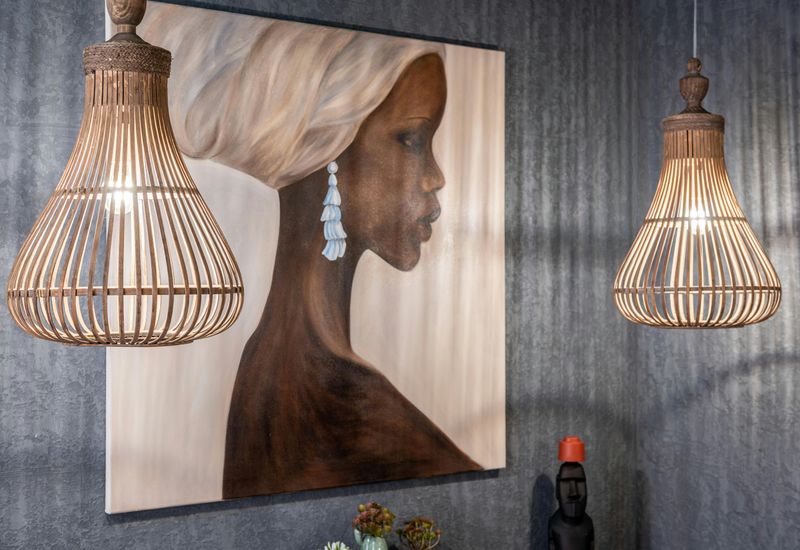 Exchange Basic Lampshades for Textured or Drum-Style Shades