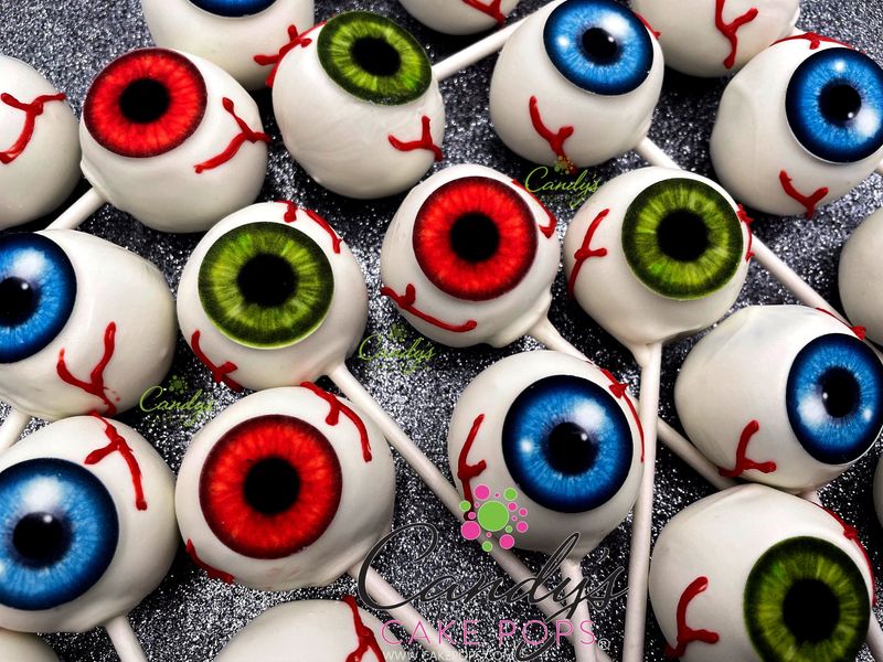 Eyeball Cake Pops