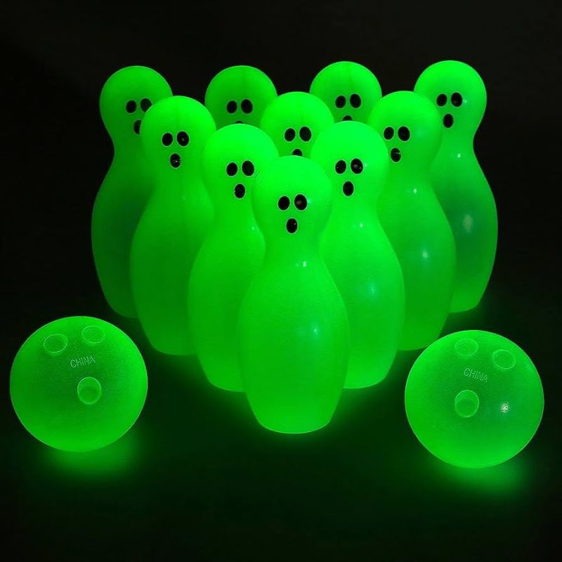 Glow-in-the-Dark Bowling