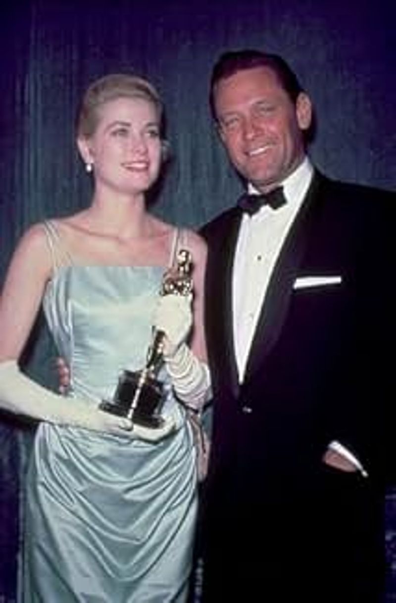 Grace Kelly's Powder Blue Gown — Oscars (1955)