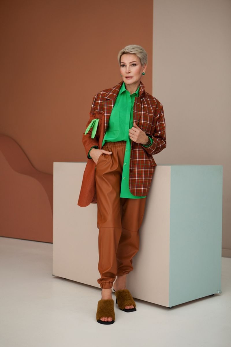 Leather (Real or Faux) in Unexpected Hues