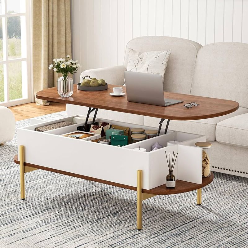 Lift-Top Coffee Table