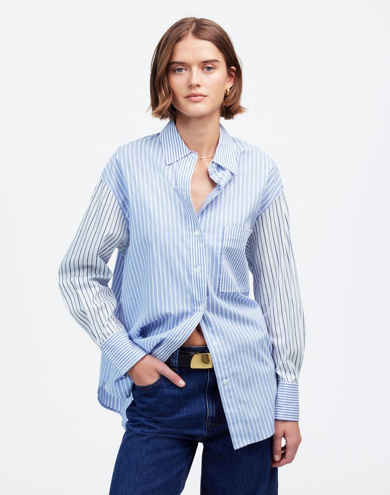 Madewell – The Oversized Poplin Button-Up