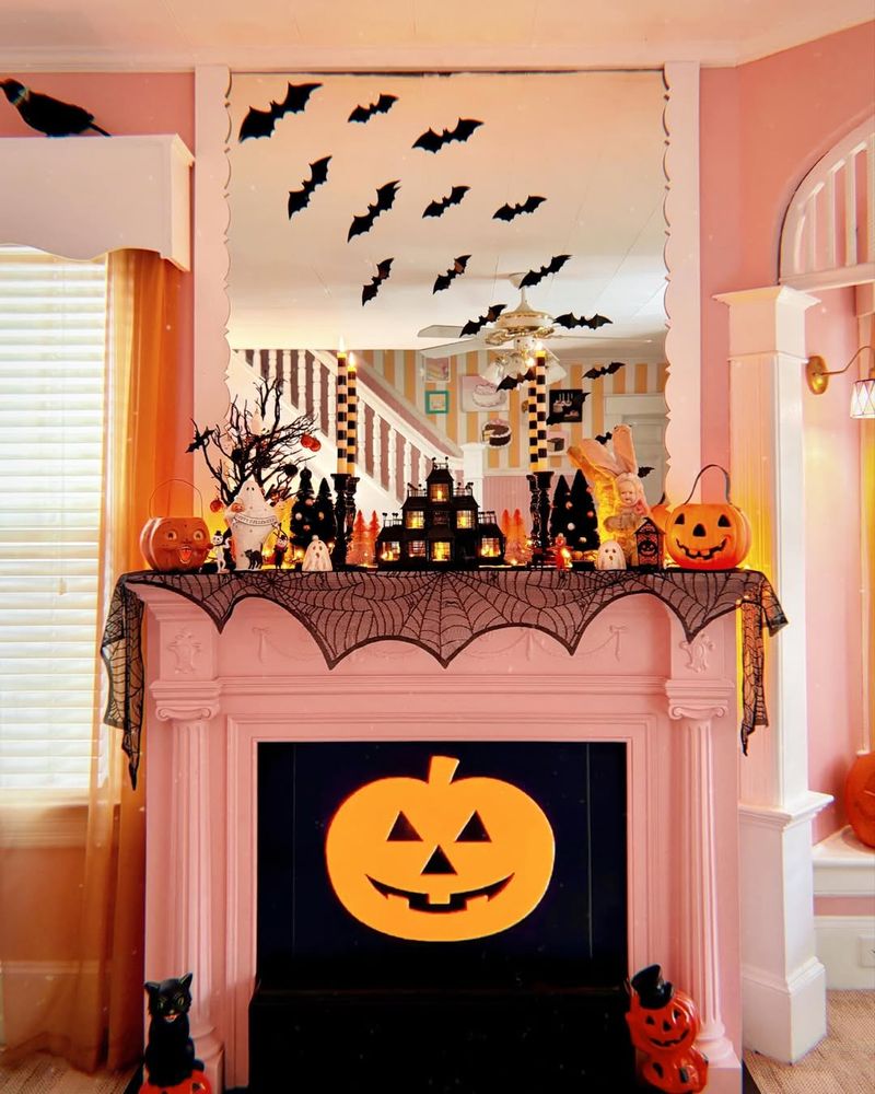 Mantel Bat Swarm or Crow Set