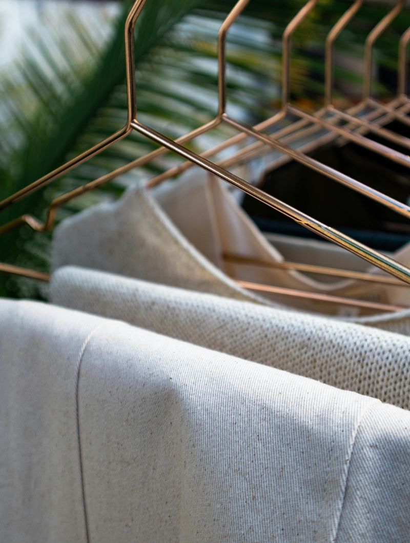 Matching Hangers in the Closet