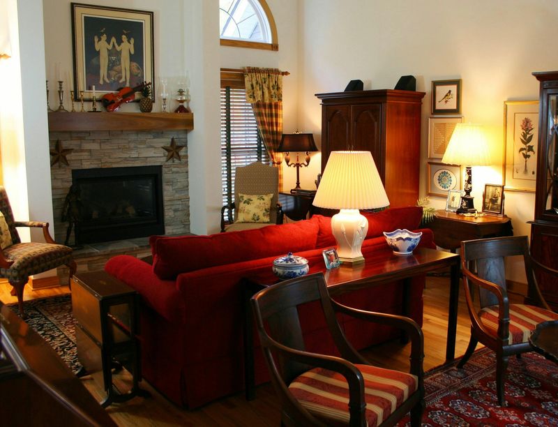 Multiple Small Rugs in One Room