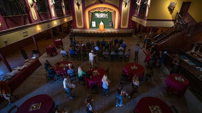 NIGHTFALL at Old Tucson – “Mission Madness Light Show” + Booville