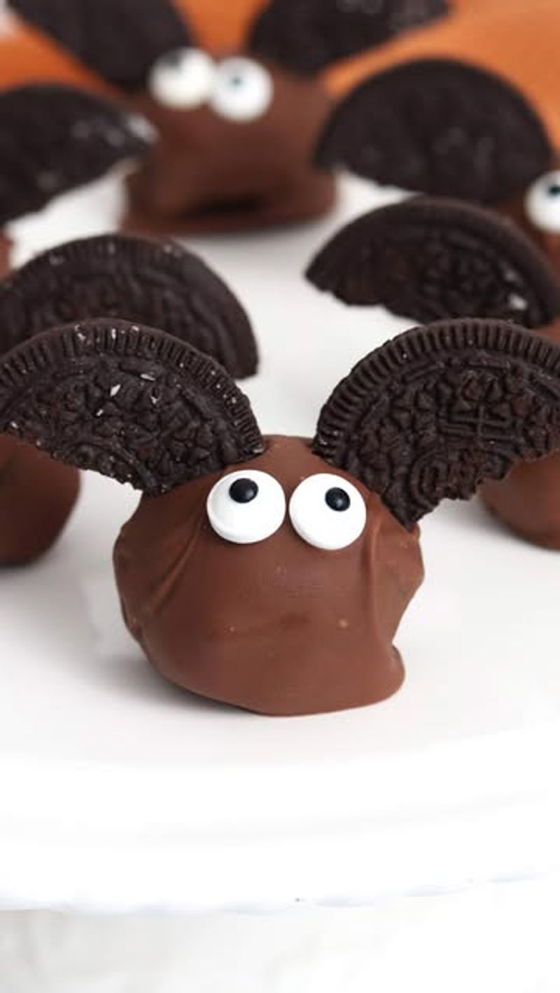 Oreo Bat Truffles
