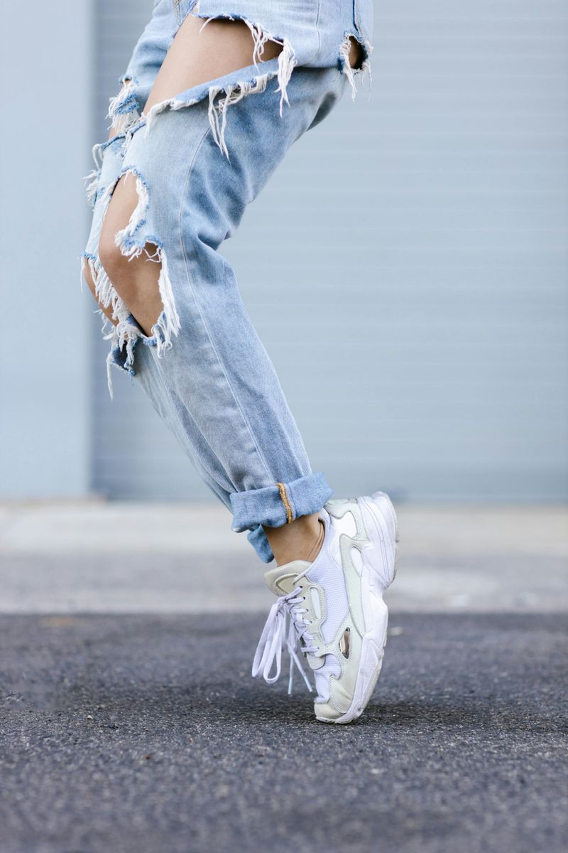Overly Distressed Denim