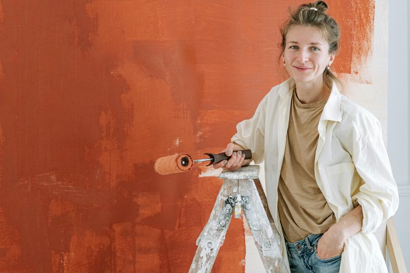 Paint an Accent Wall or Furniture Piece