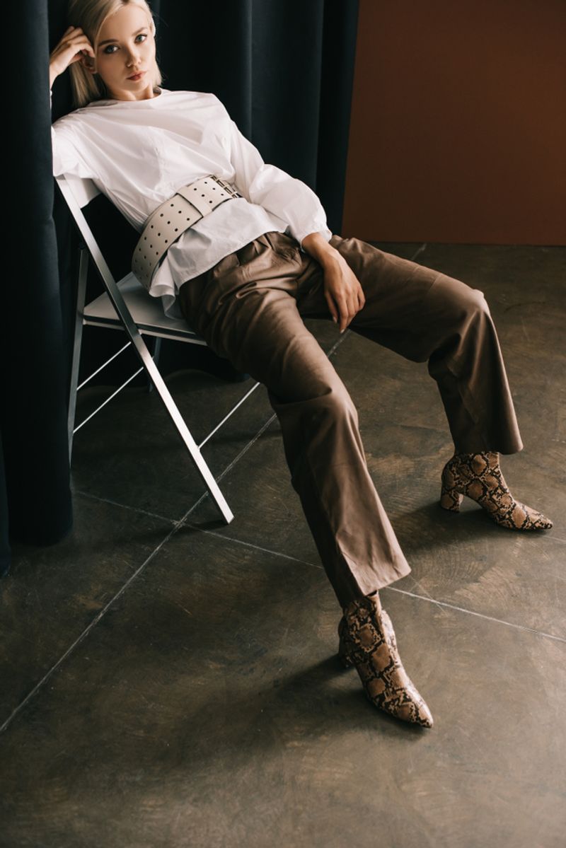 Pair with Leather Accents
