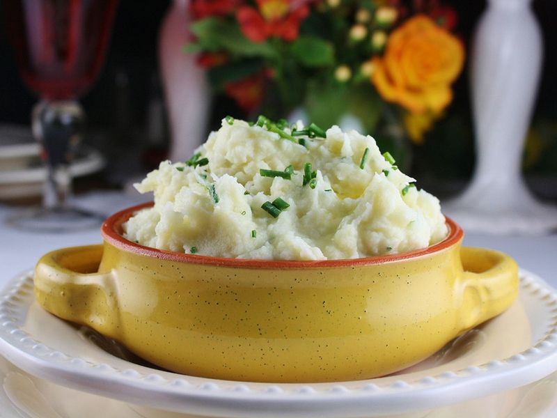 Parmesan & Garlic Whipped Potatoes