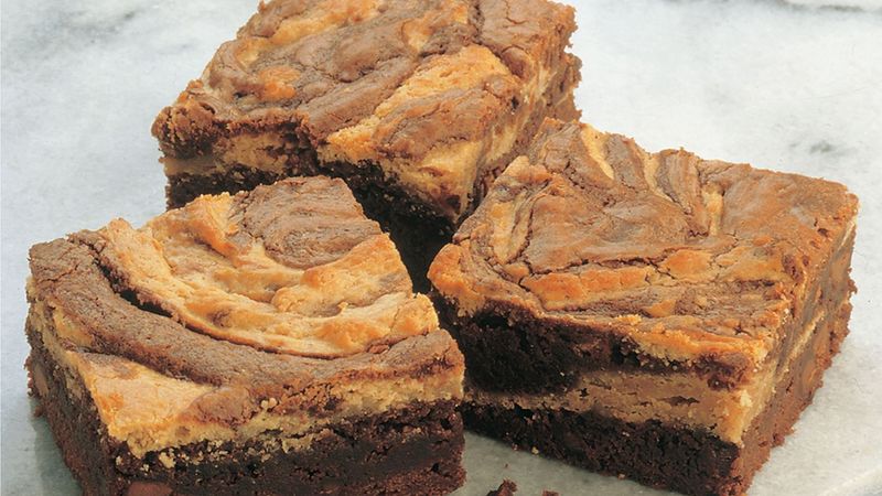 Peanut Butter Marble Brownies