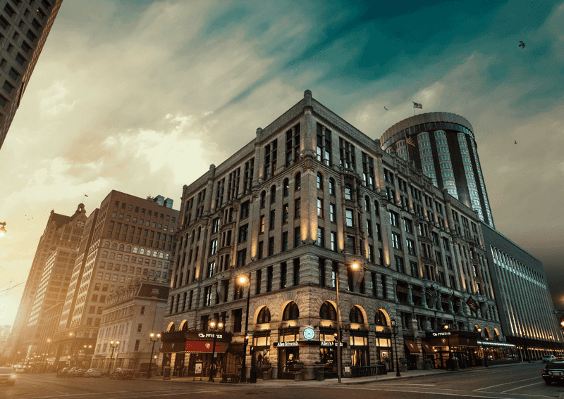 Pfister Hotel Bars (Lobby Lounge / Blu) — Milwaukee