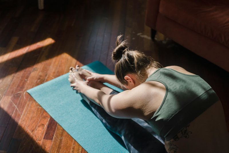 Practice Five Minutes of Stretching or Gentle Yoga