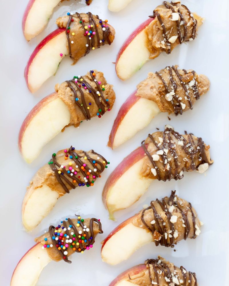 Pumpkin Caramel Apple Slices