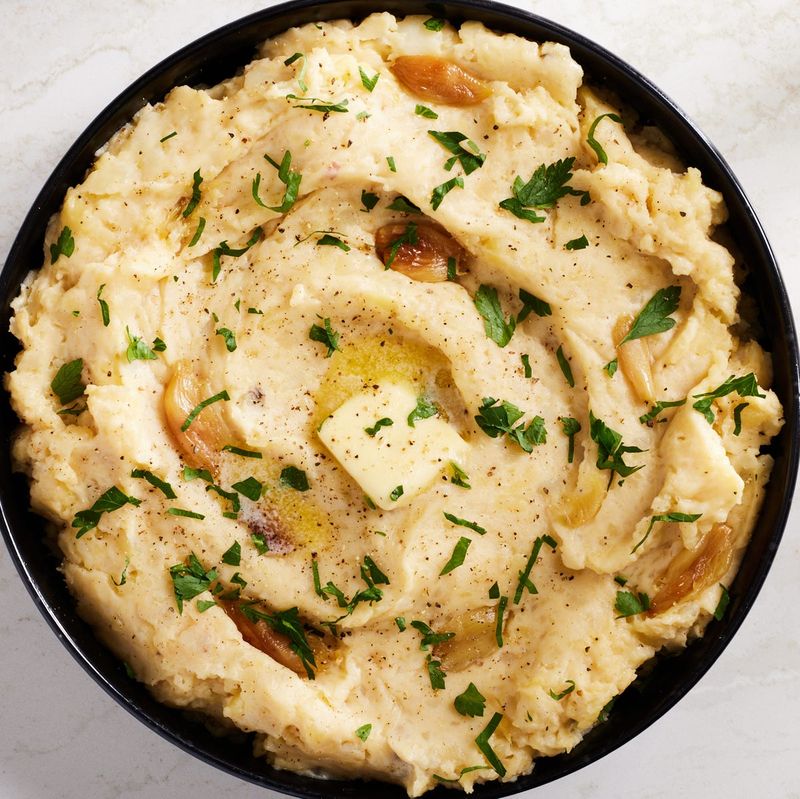 Roasted Garlic Mashed Potatoes