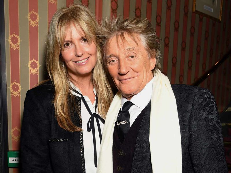 Rod Stewart & Penny Lancaster