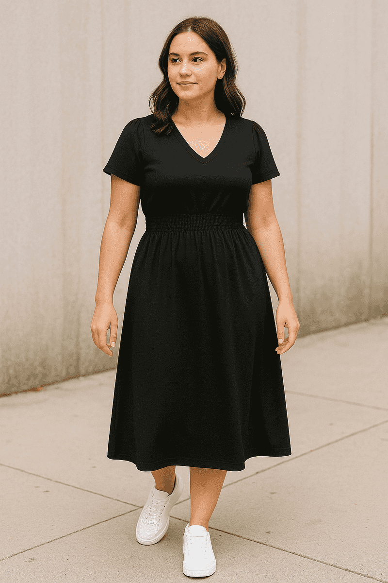 Smocked Waist Dress