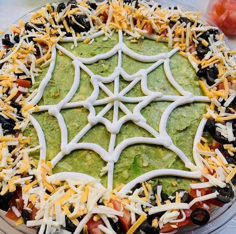 Spiderweb Guac & Chips