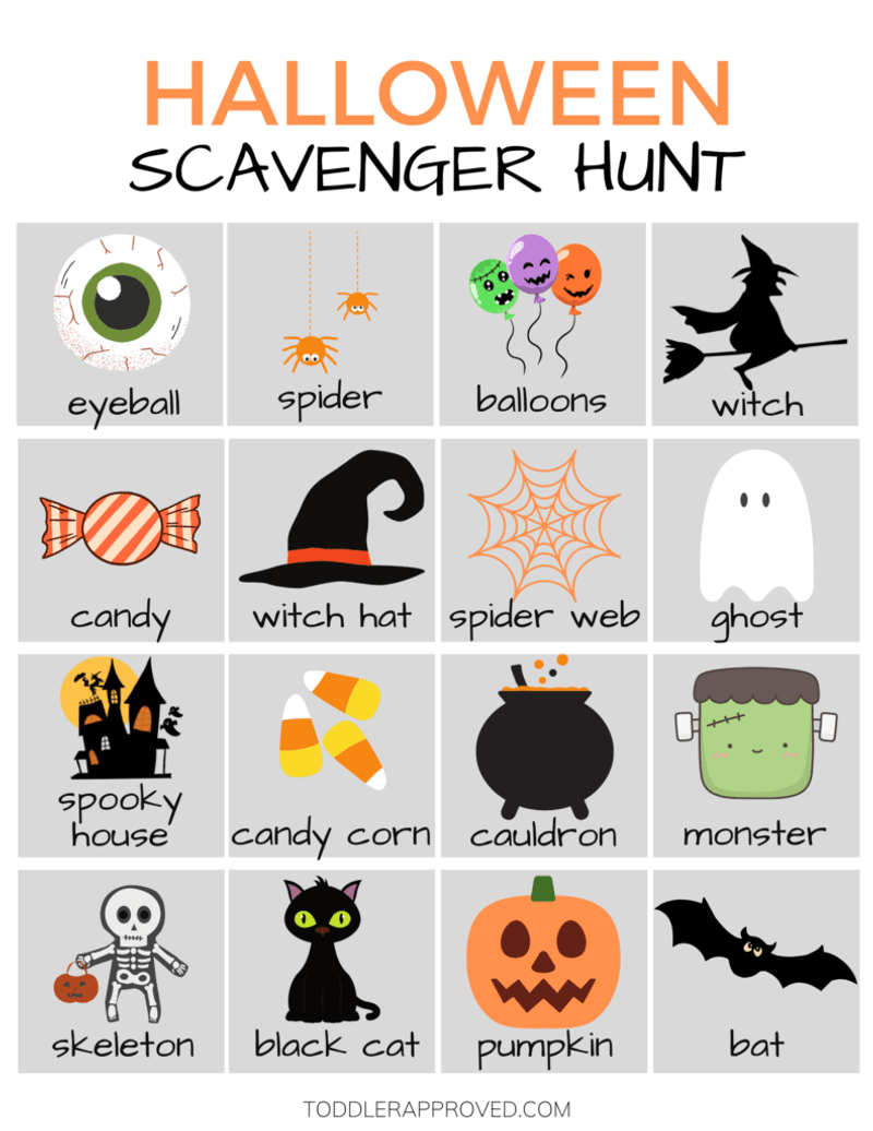 Spooky Scavenger Hunt