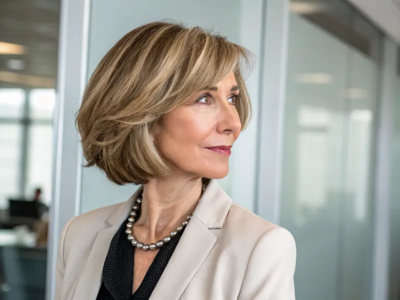 Textured Bob with Layers