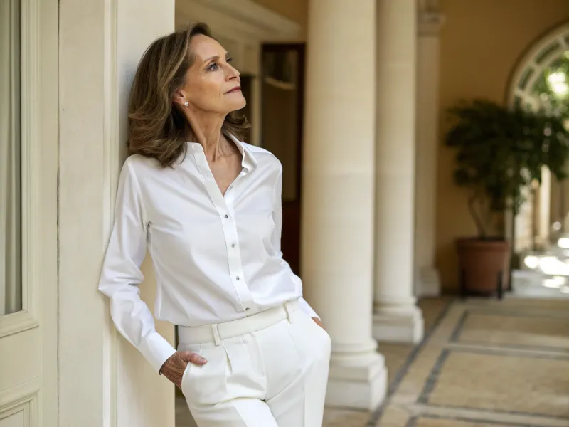 The Classic White Button-Down