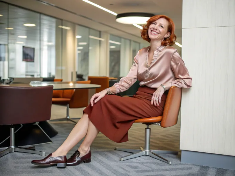 The Midi Skirt and Loafers Pairing