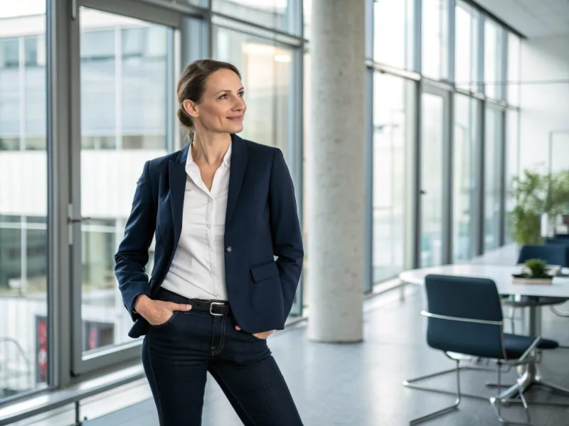 The Tailored Blazer and Jeans Combo