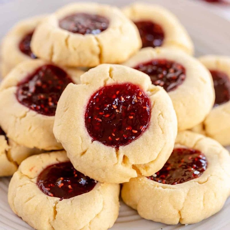 Thumbprint Cookie (with Jam)