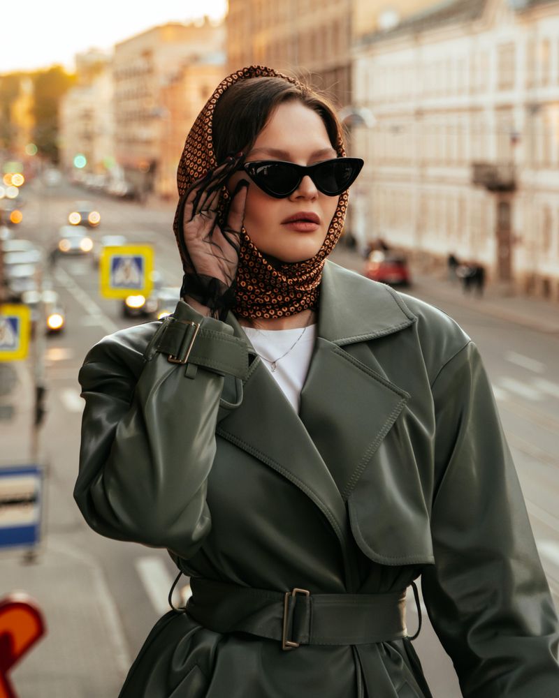 Trench Coats with Modern Drama