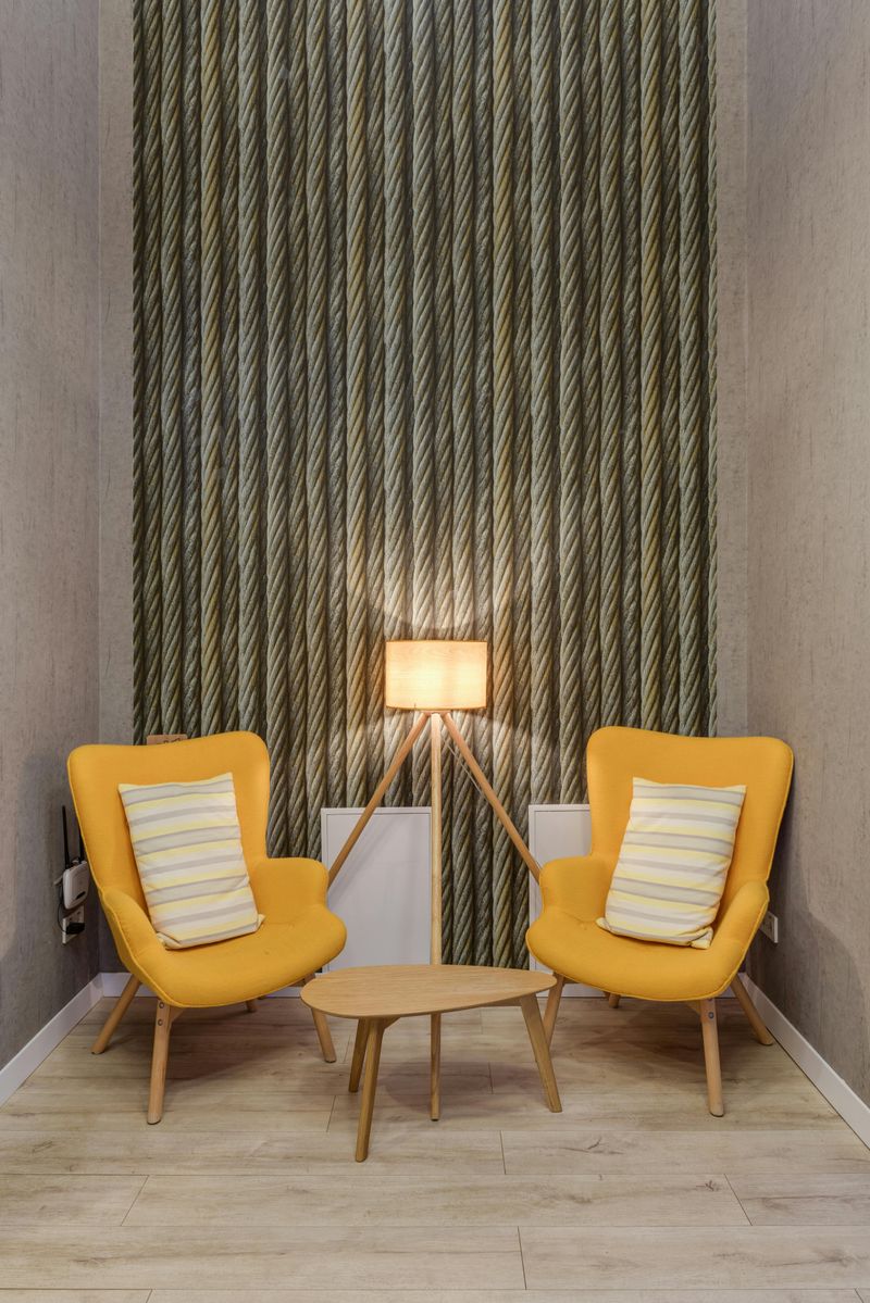 Vertical Stripes Create Height