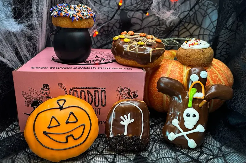 Voodoo Doughnut Pumpkin Spice Voodoo Doll