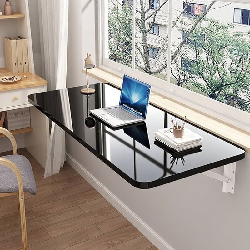 Wall-Mounted Fold-Down Table