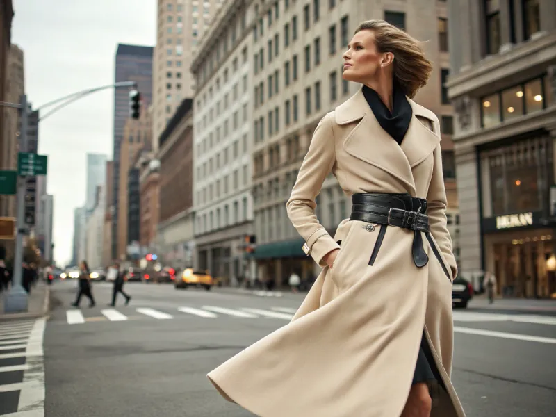 Belt Your Coat for Instant Structure