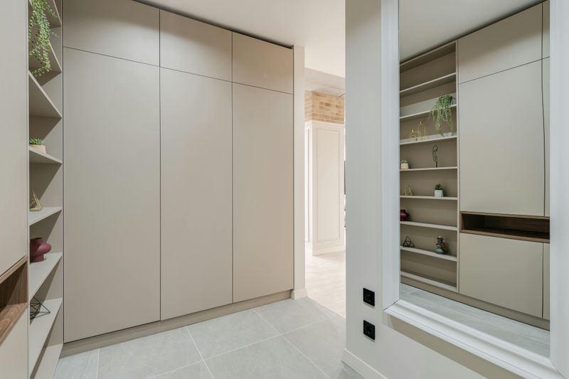 Built-In Storage Hides Clutter Seamlessly