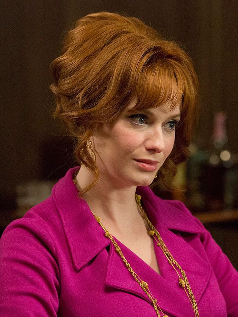Christina Hendricks' Mad Men Mahogany