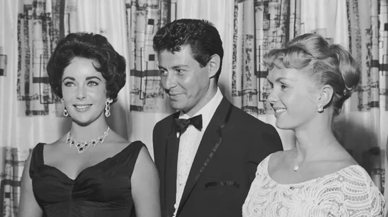 Elizabeth Taylor, Eddie Fisher, and Debbie Reynolds